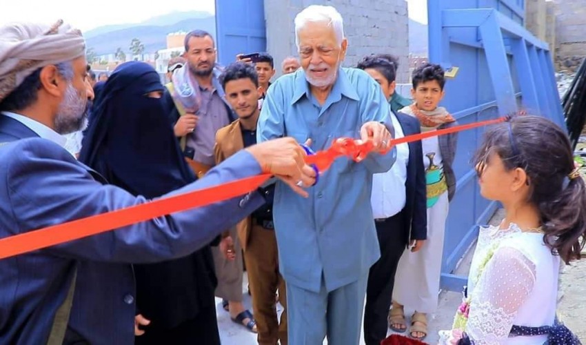 افتتاح مصنع «ديار النخبة» لصناعة الاسفنج في مديرية بني مطر بمحافظة صنعاء