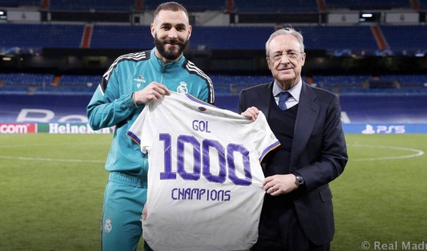 1000 هدف .. بنزيما يمنح ريال مدريد رقما تاريخيا جديد في دوري أبطال أوروبا