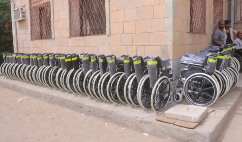 صندوق رعاية وتاهيل المعاقين يدشن مشروع صرف الأجهزة التعويضية لرعاياه في محافظة الحديدة